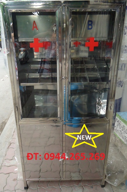 TỦ THUỐC A-B SÀN NGHIÊNG NGĂN ĐỘC